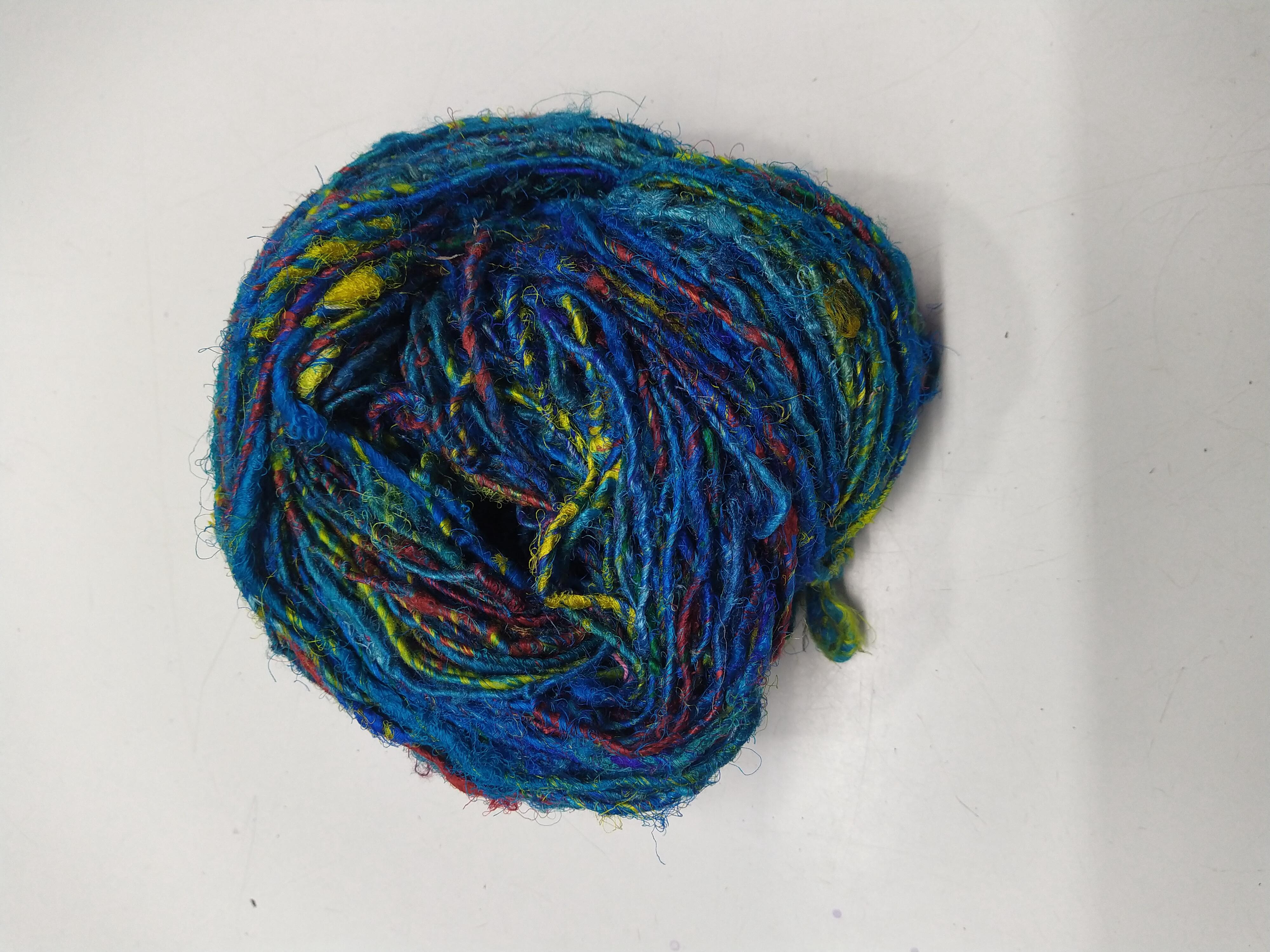 Recycled silk yarn (3)